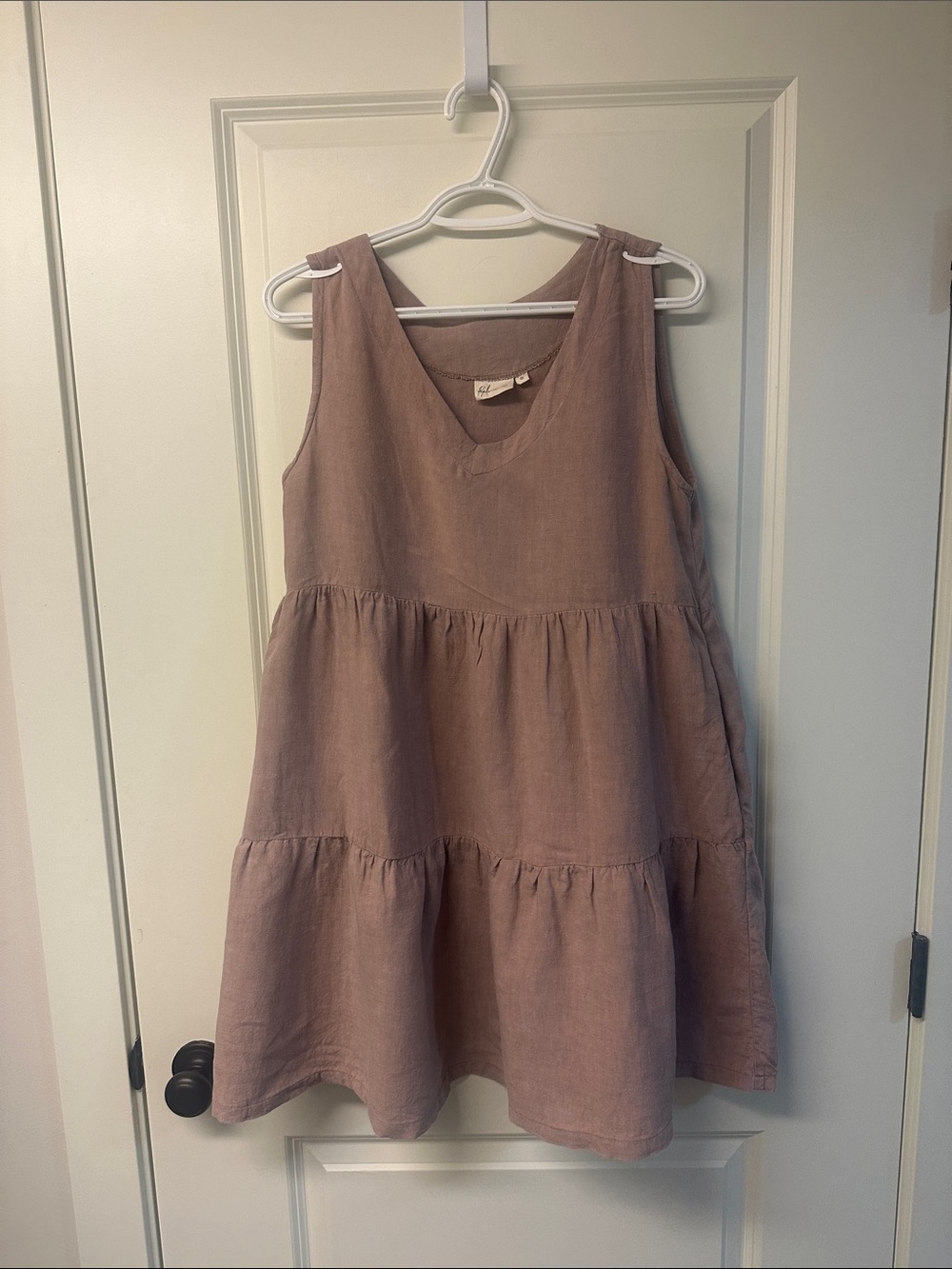 Peplum Co. 100% Linen dress
